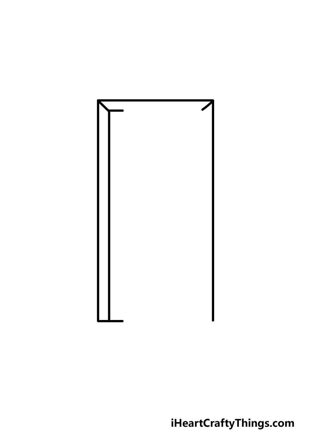 drawing a door step 2