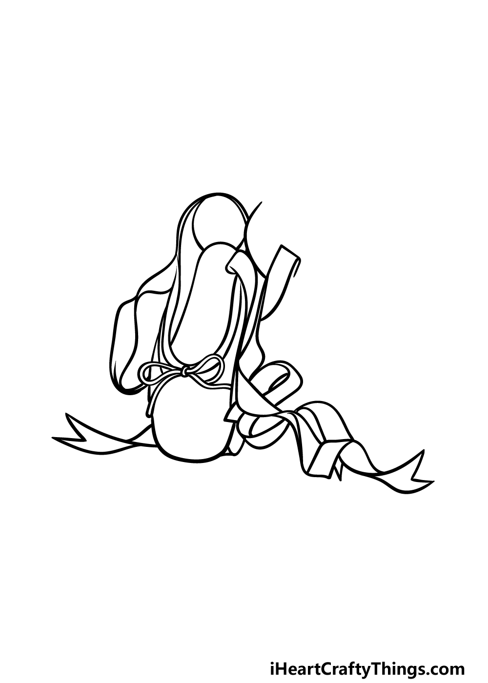 drawing ballet shoes step 3