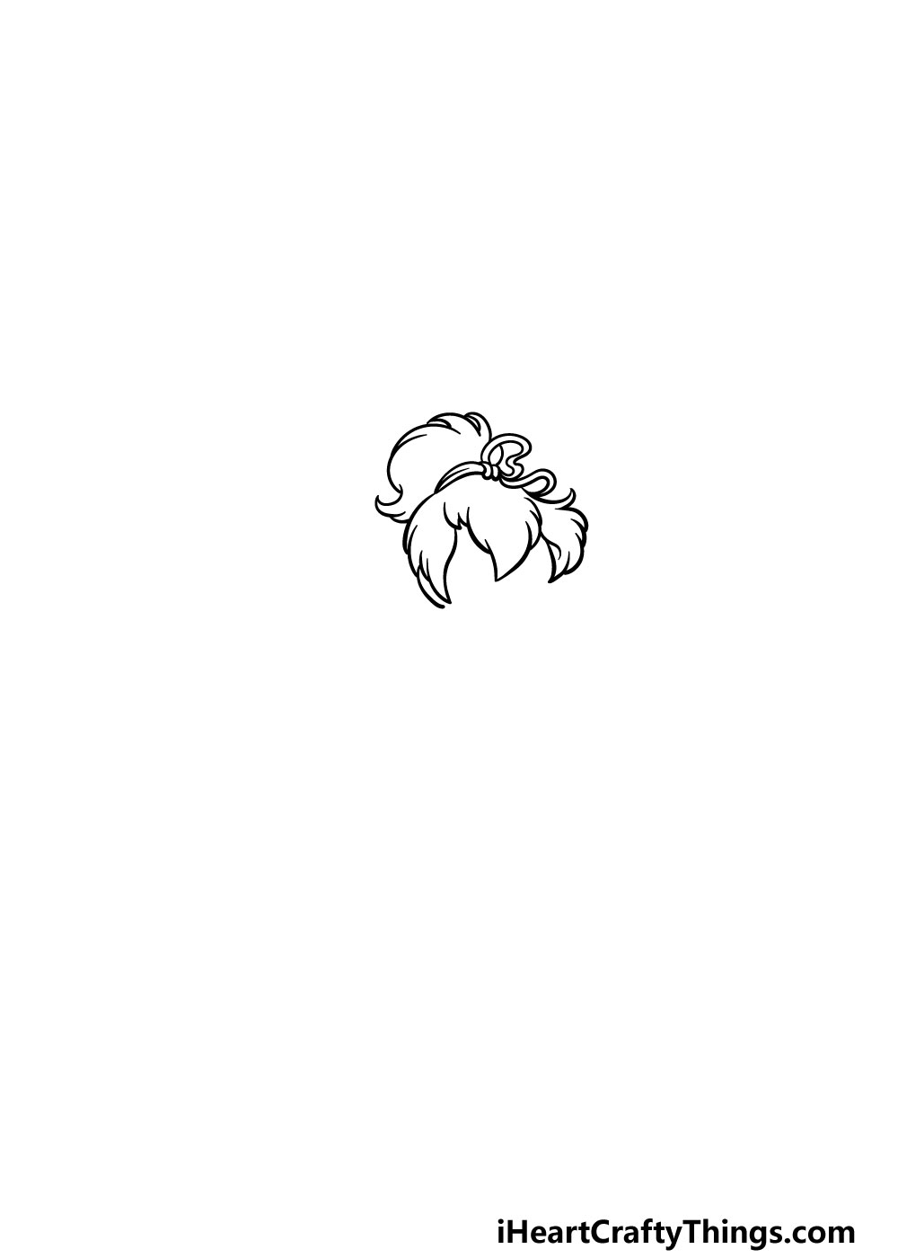 drawing Tinkerbell step 3