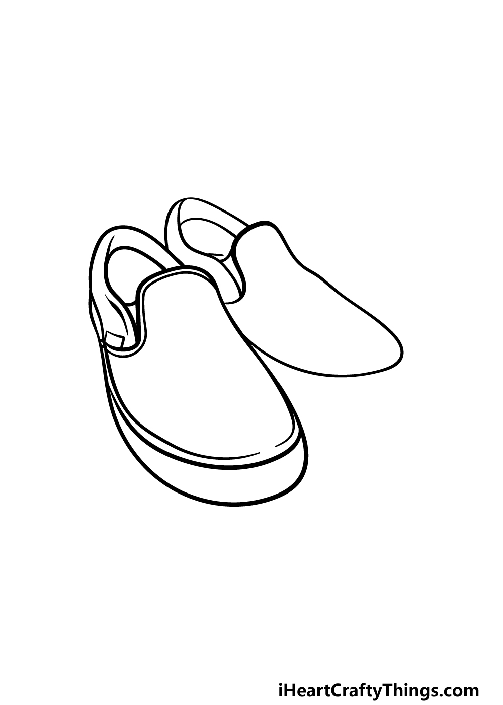 drawing vans shoes step 3