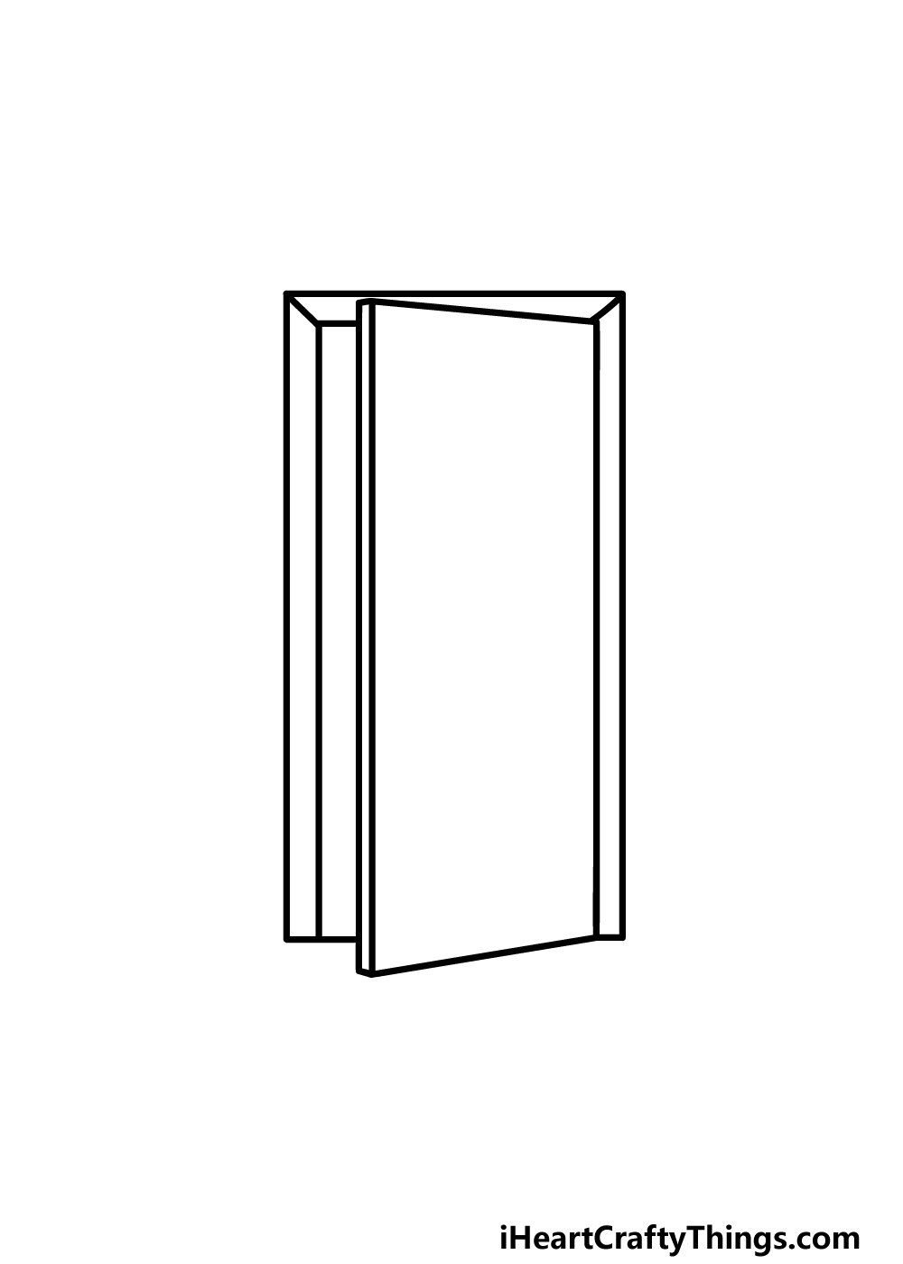 drawing a door step 3