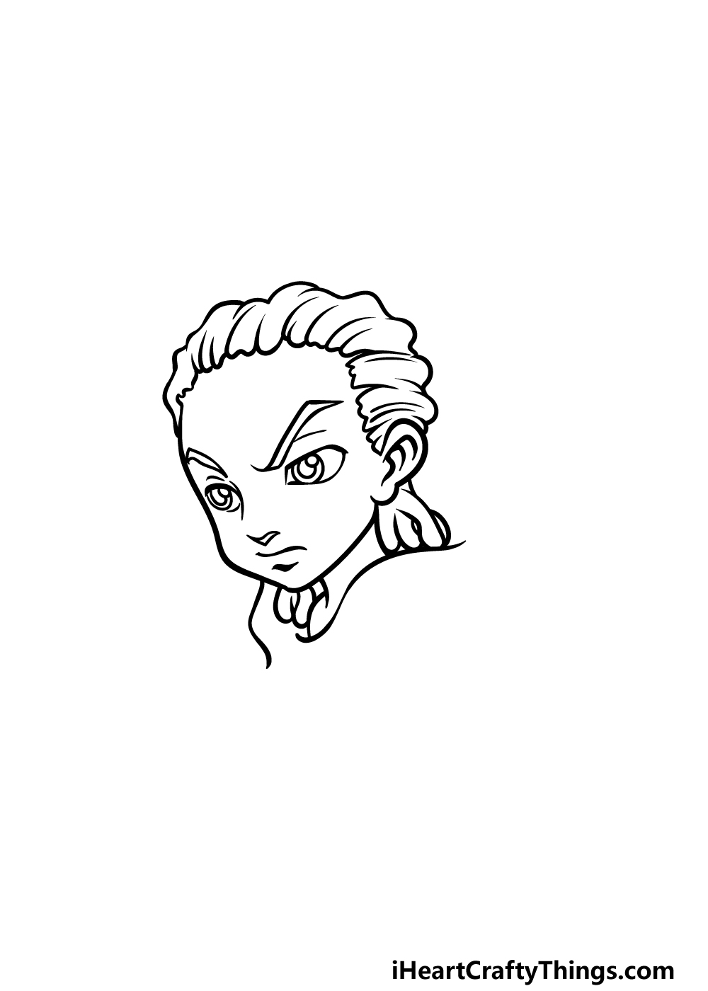 drawing Boondocks step 3