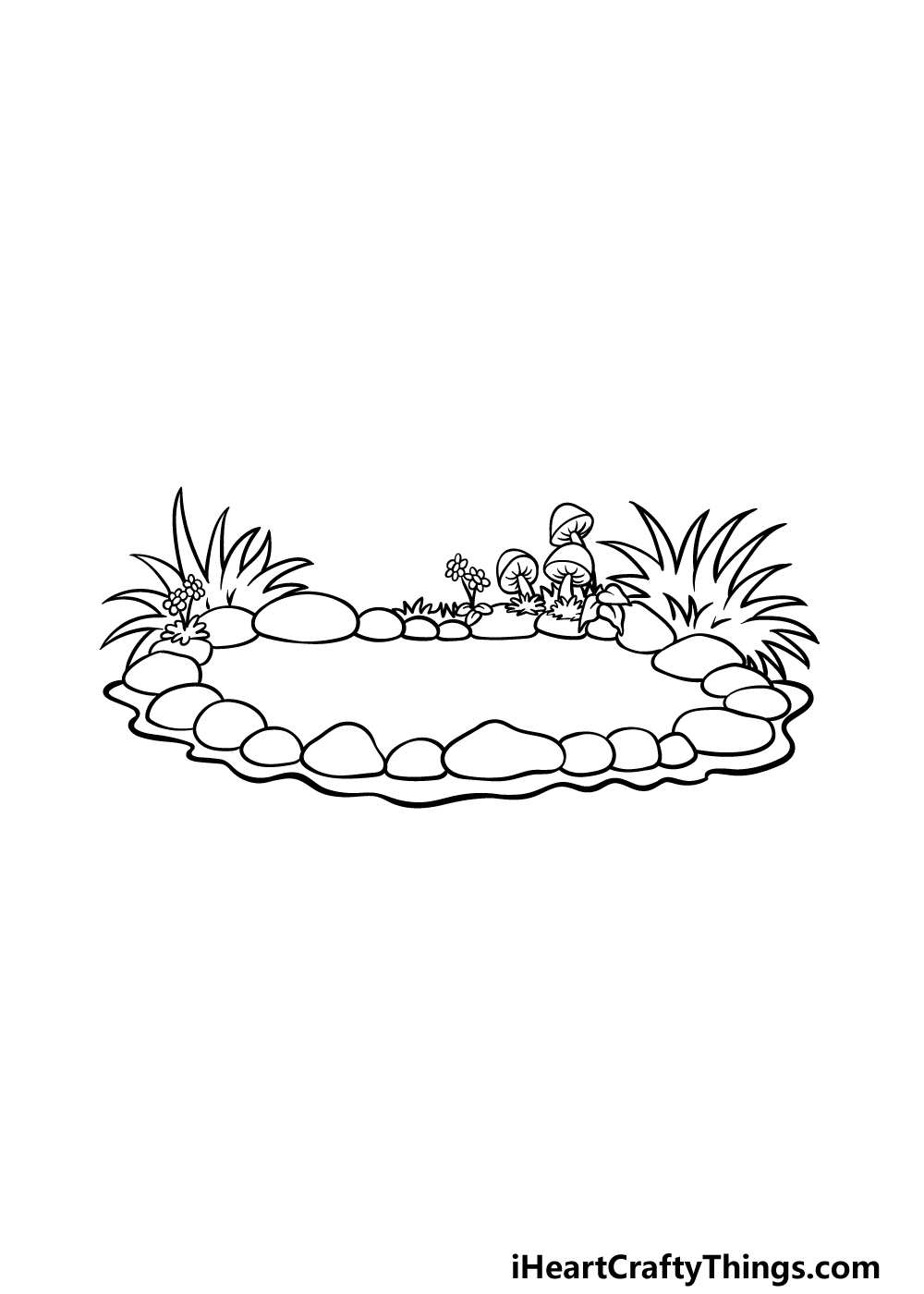 drawing a pond step 4