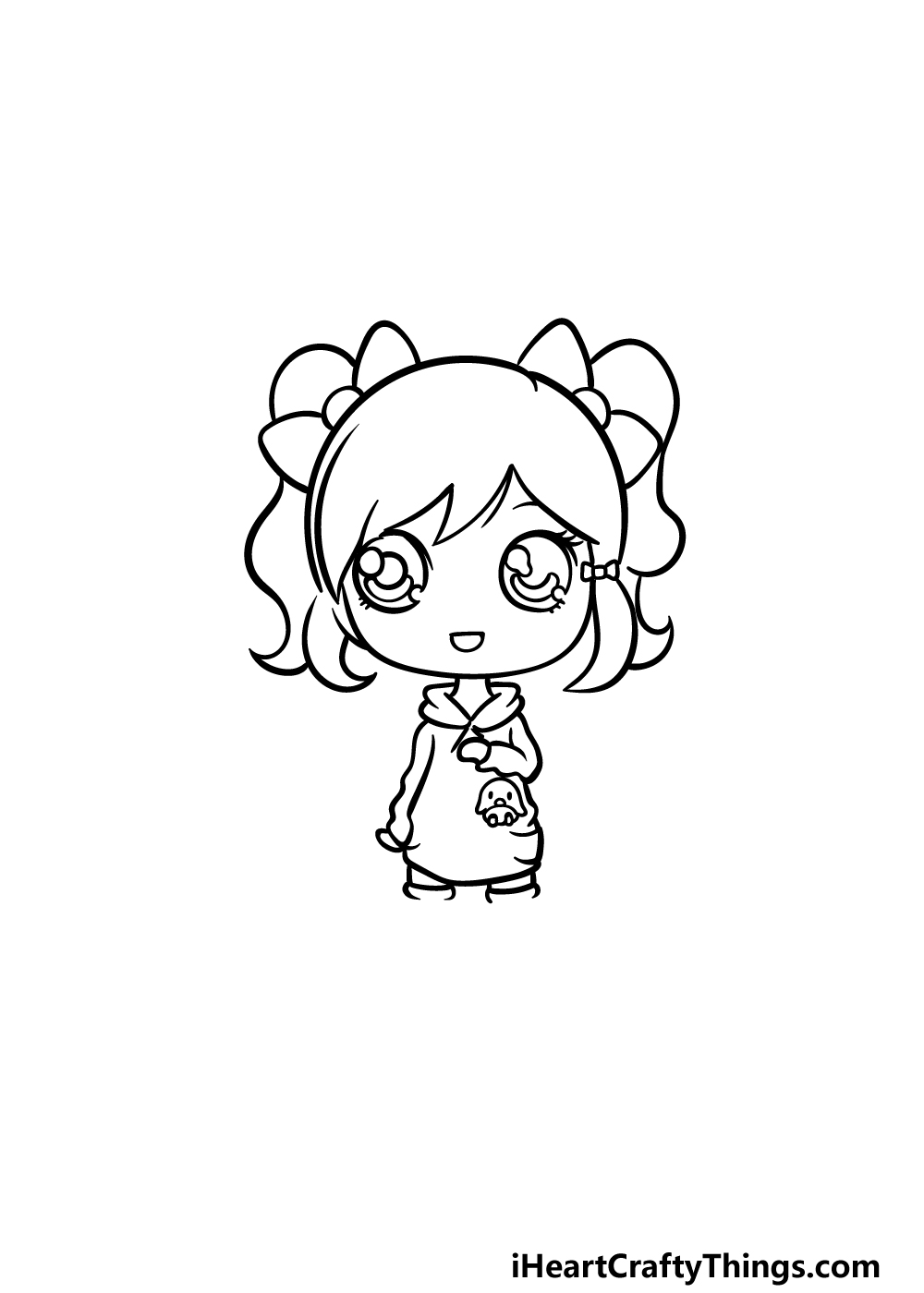 drawing a doll step 4