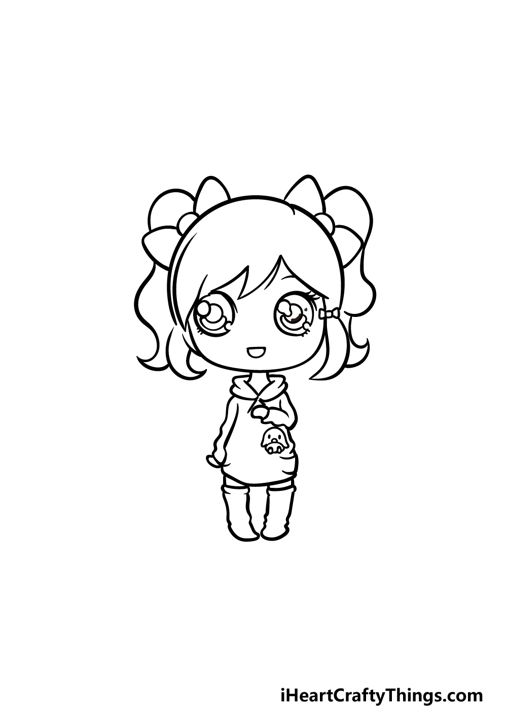 drawing a doll step 5