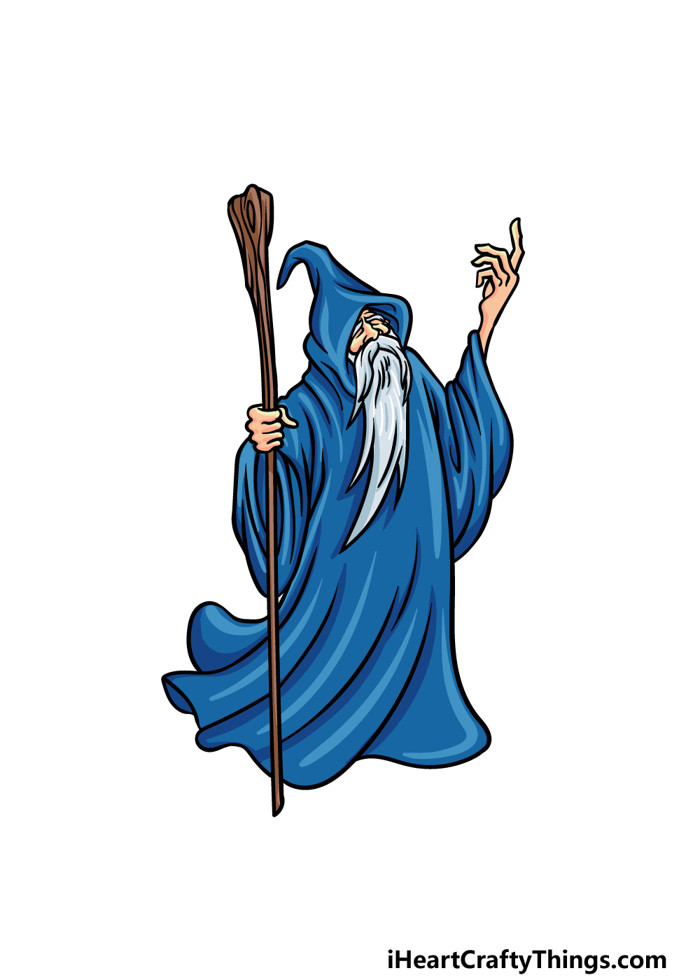 drawing a wizard step 6