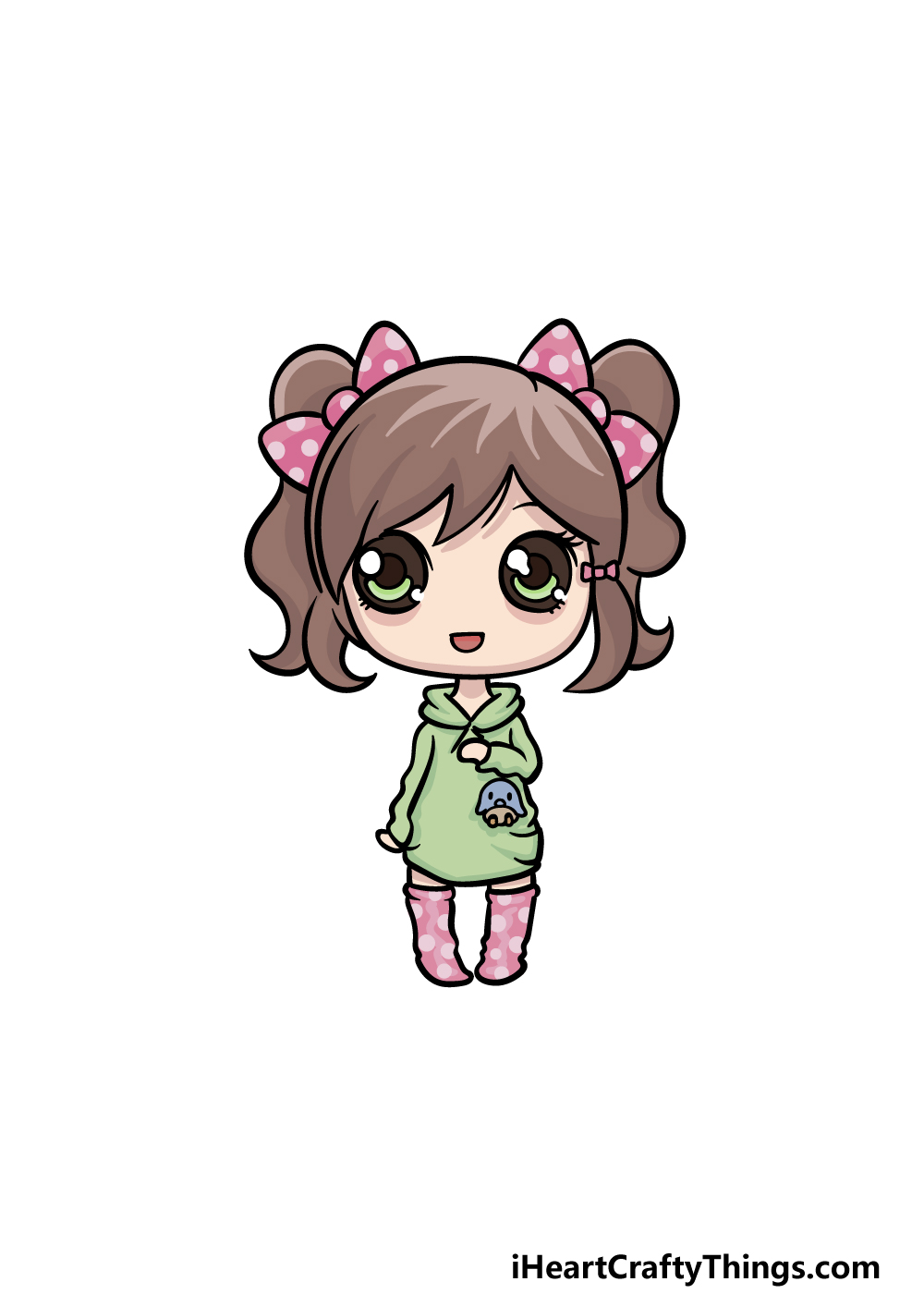 drawing a doll step 6