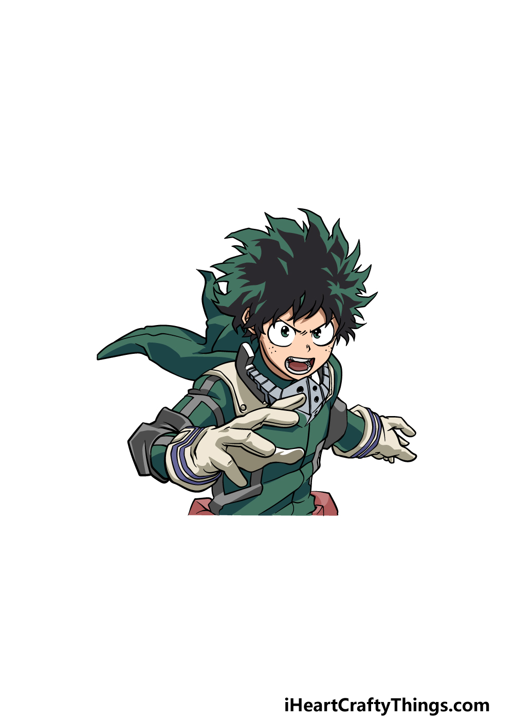 drawing my hero academia step 6