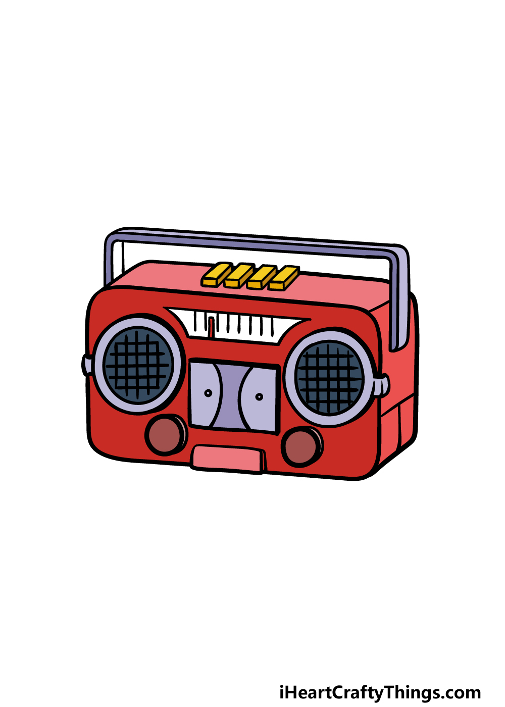 drawing a radio step 6