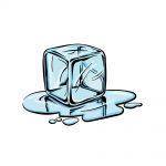 how to draw an ice cube image