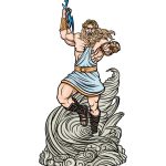 how to draw Zeus image