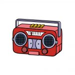 how to draw a radio image