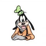 how to draw Goofy image