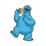 how to draw a cookie monster image