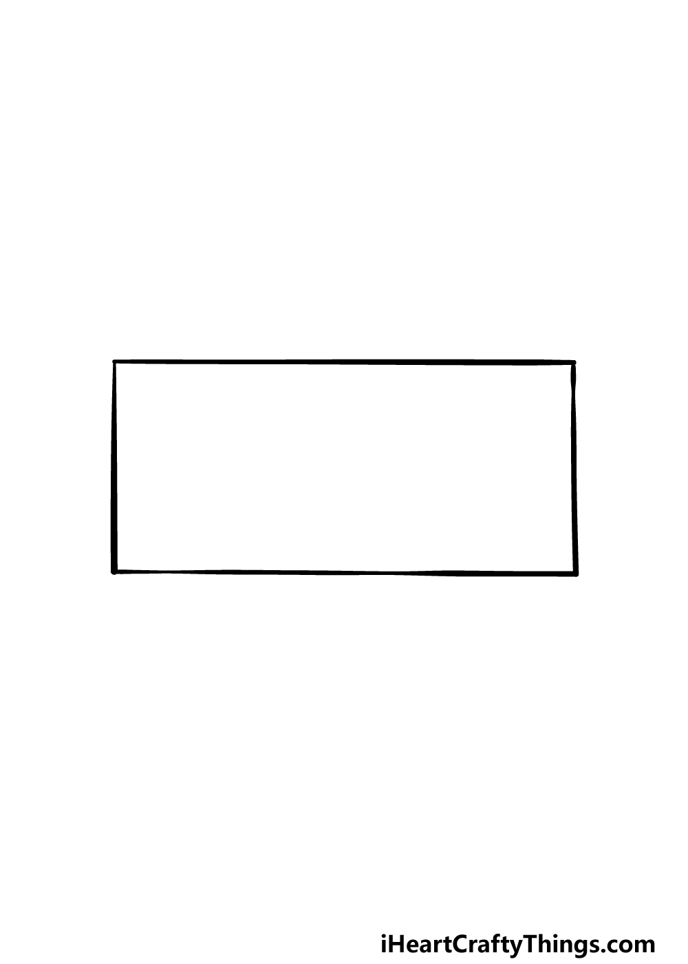 how to draw a Dollar Bill step 1
