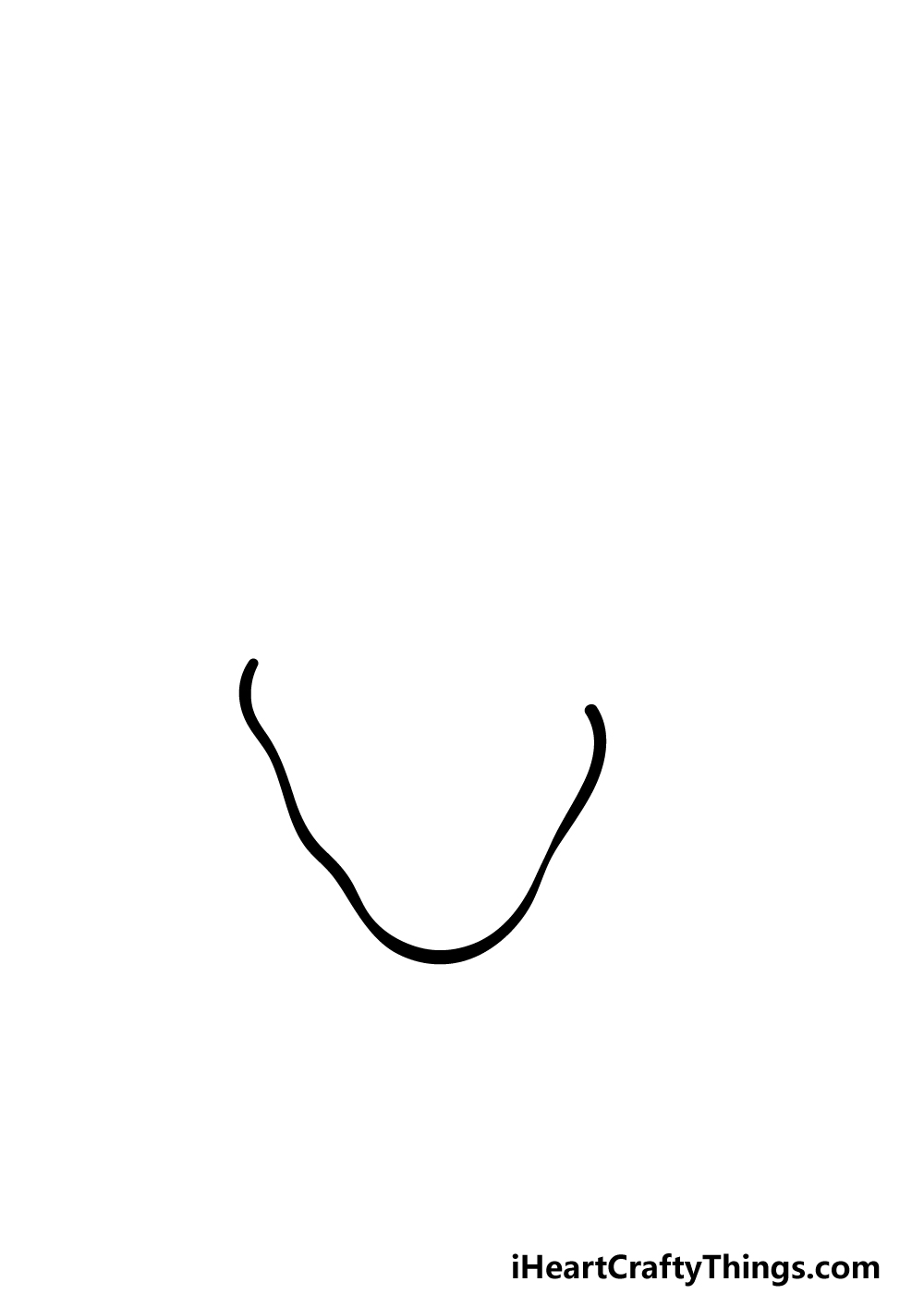 how to draw a realistic heart step 1