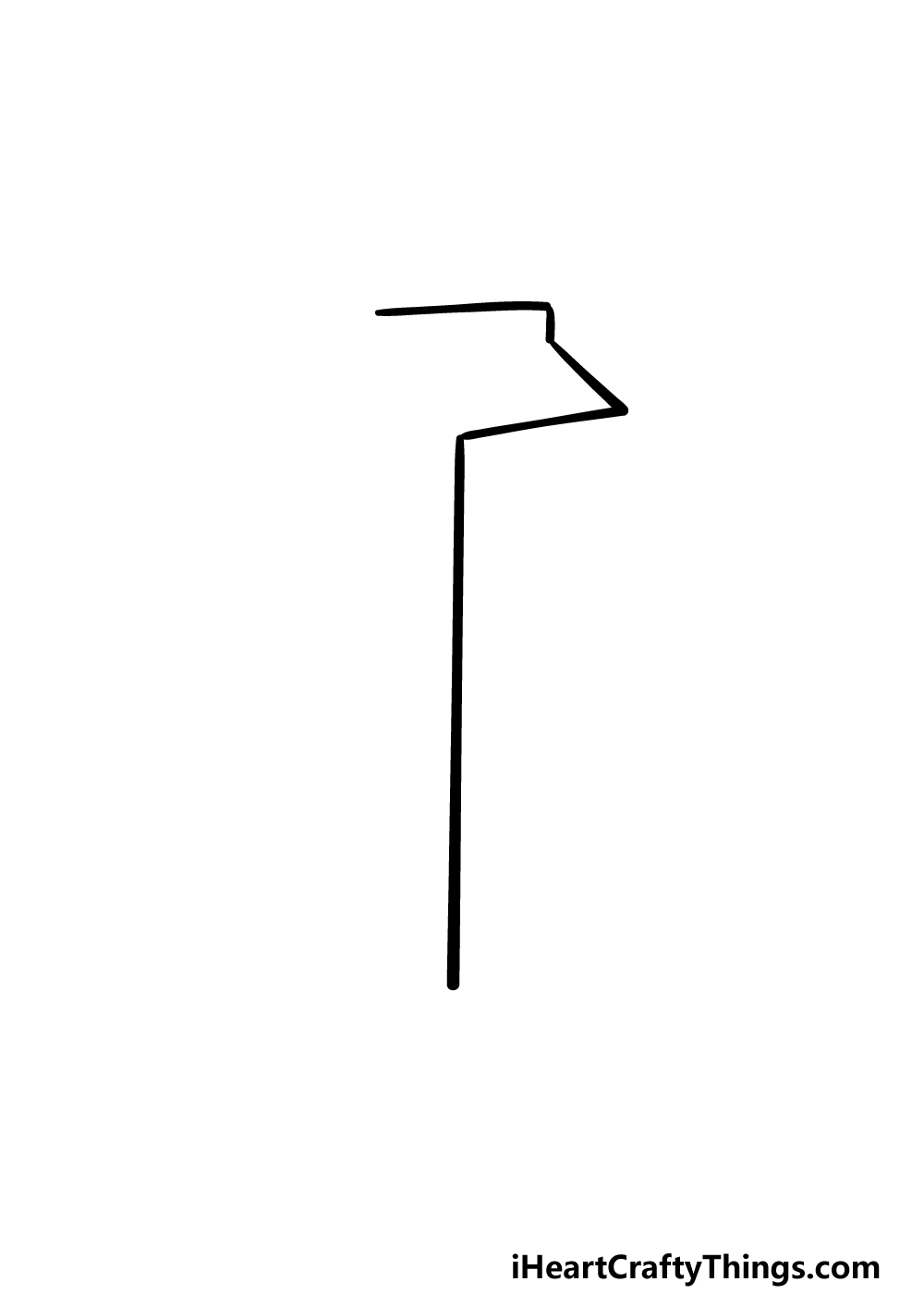 drawing a milk carton step 1