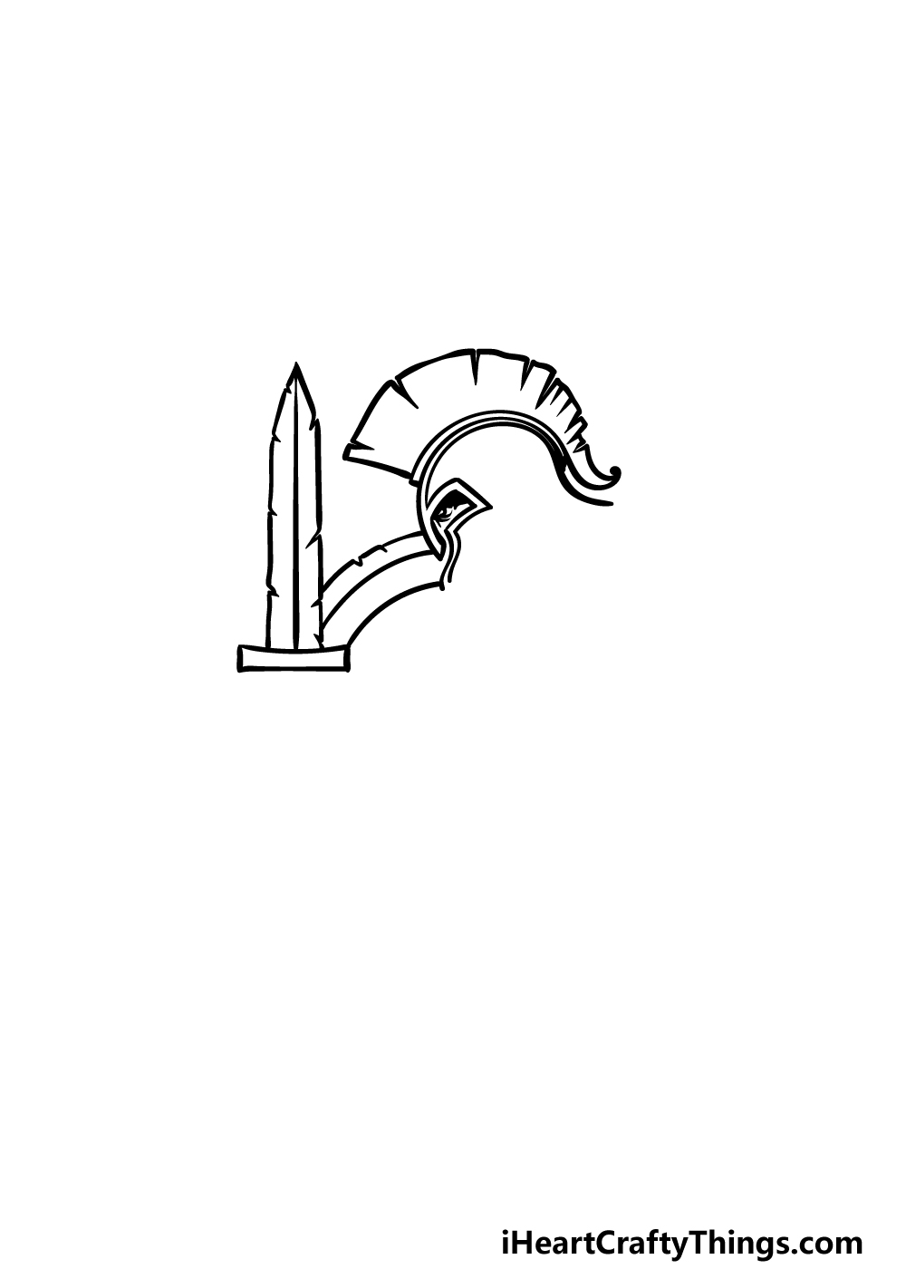 how to draw Mars step 1