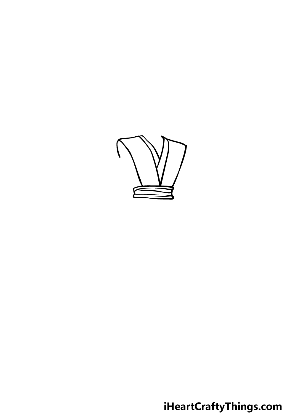 how to draw Scorpion from Mortal Kombat step 1