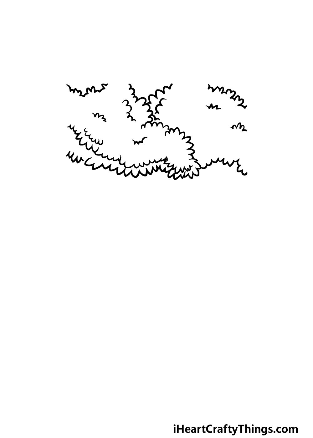 how to draw a jungle step 1