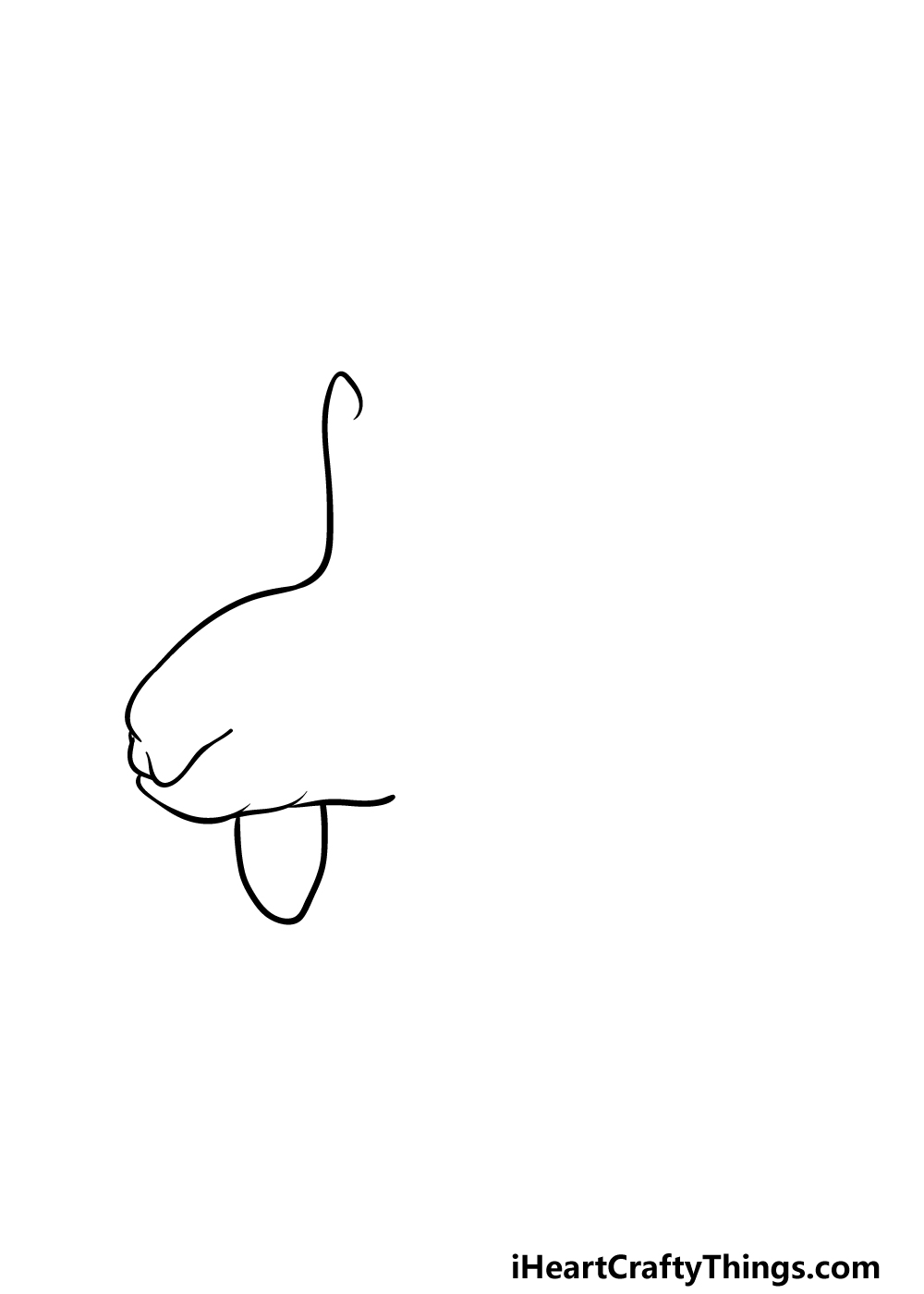 how to draw a killer whale step 1 
