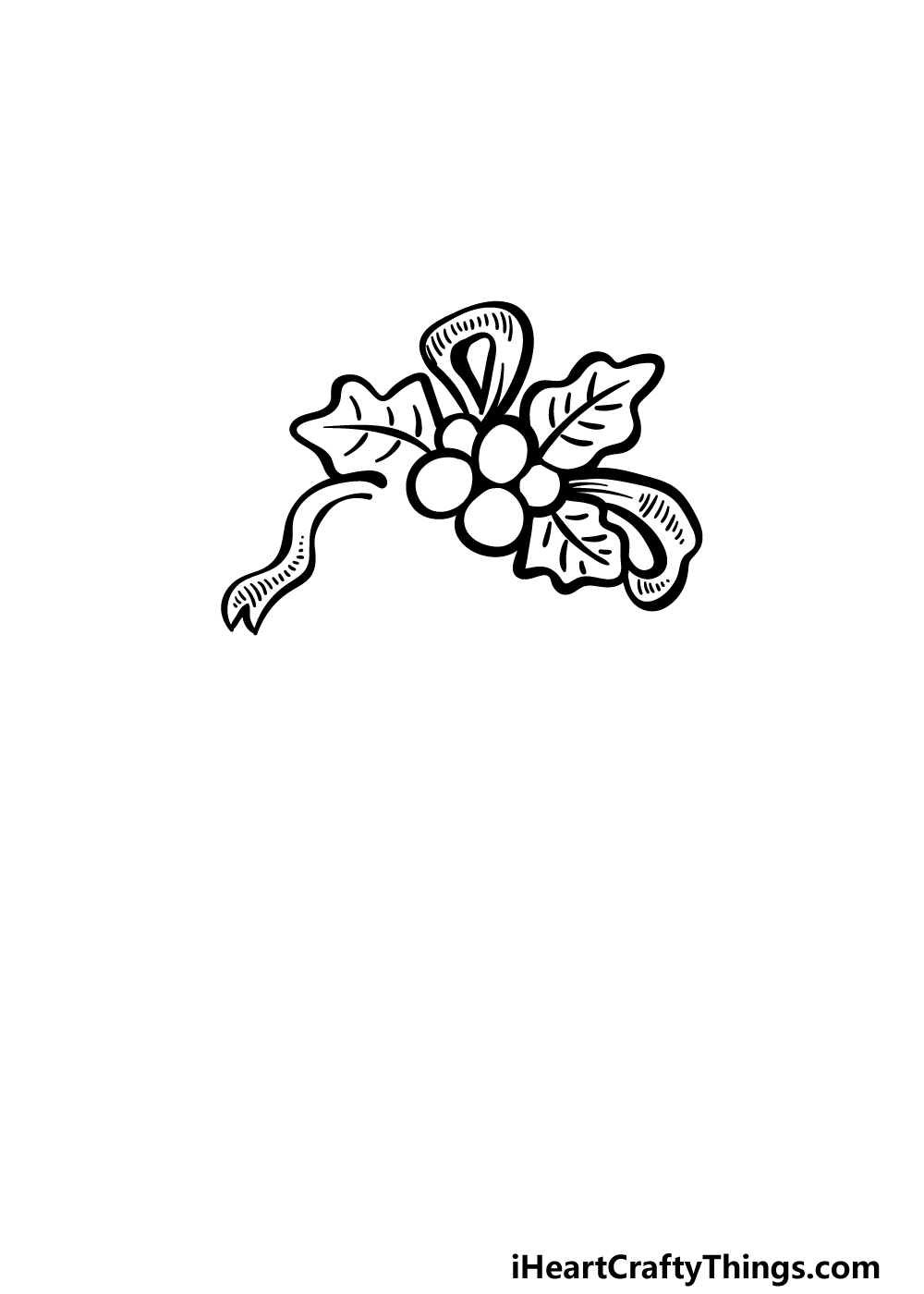 an ornament drawing step 2