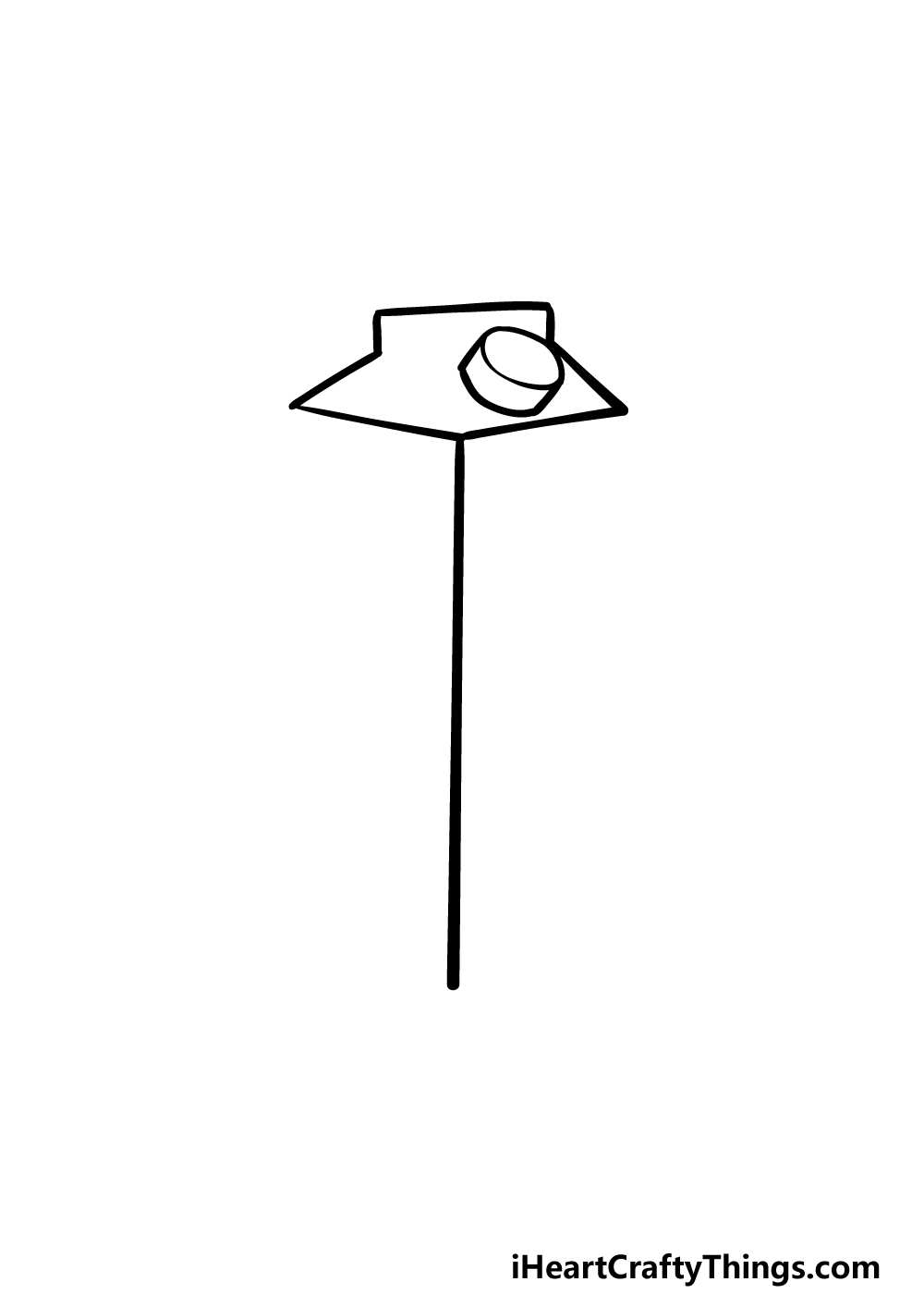 drawing a milk carton step 2