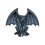 how to draw Gargoyle image