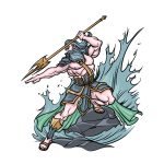 how to draw Poseidon image