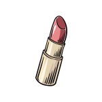 how to draw a lipstick image