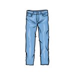 how to draw pants image