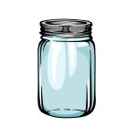how to draw a mason jar image