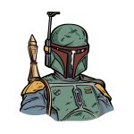 how to draw Boba Fett image