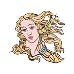 how to draw Aphrodite image