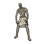 how to draw a Mummy image