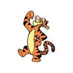 how to draw Tigger image