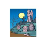 how to draw a Graveyard image