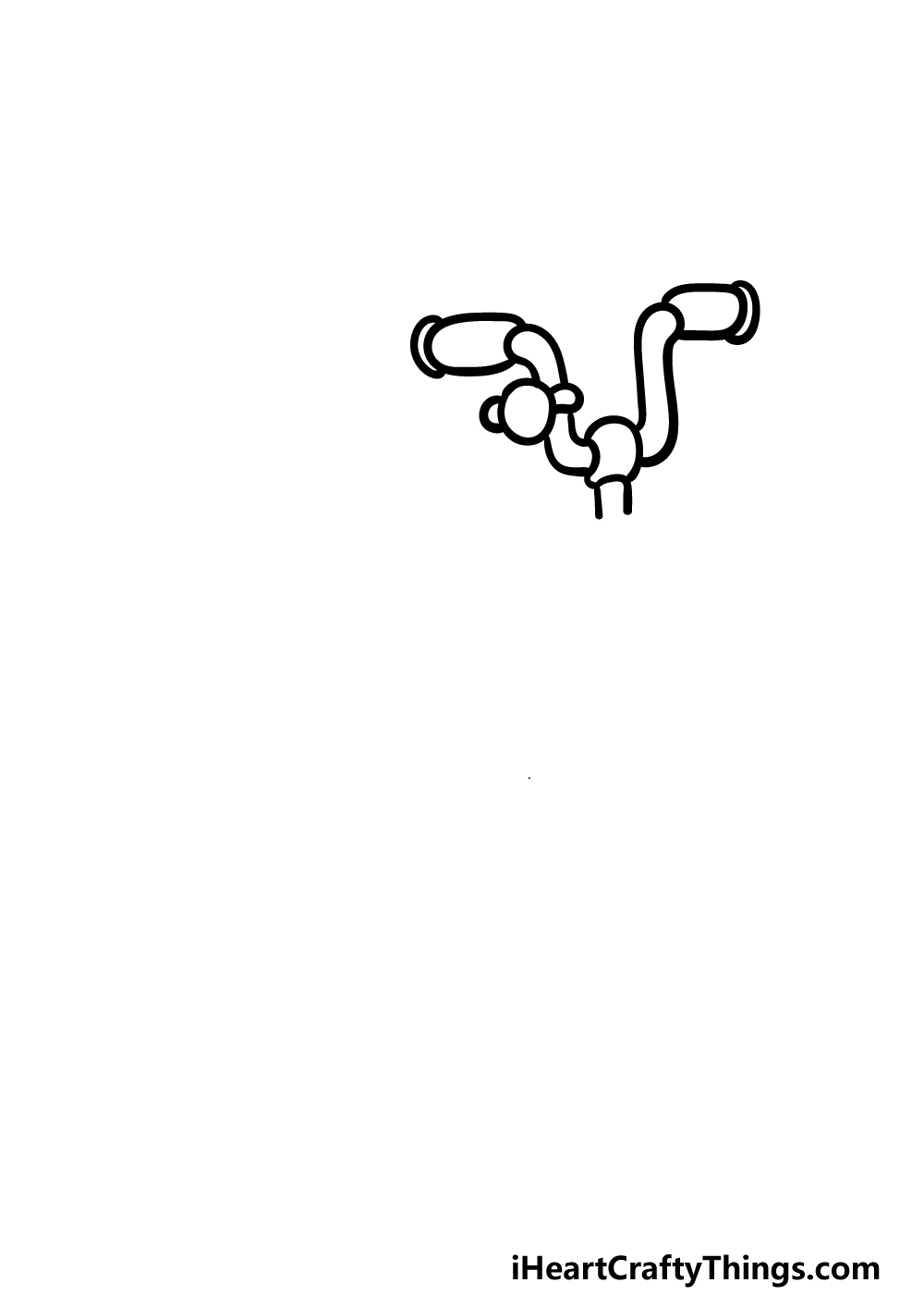 how to draw a Bicycle step 1