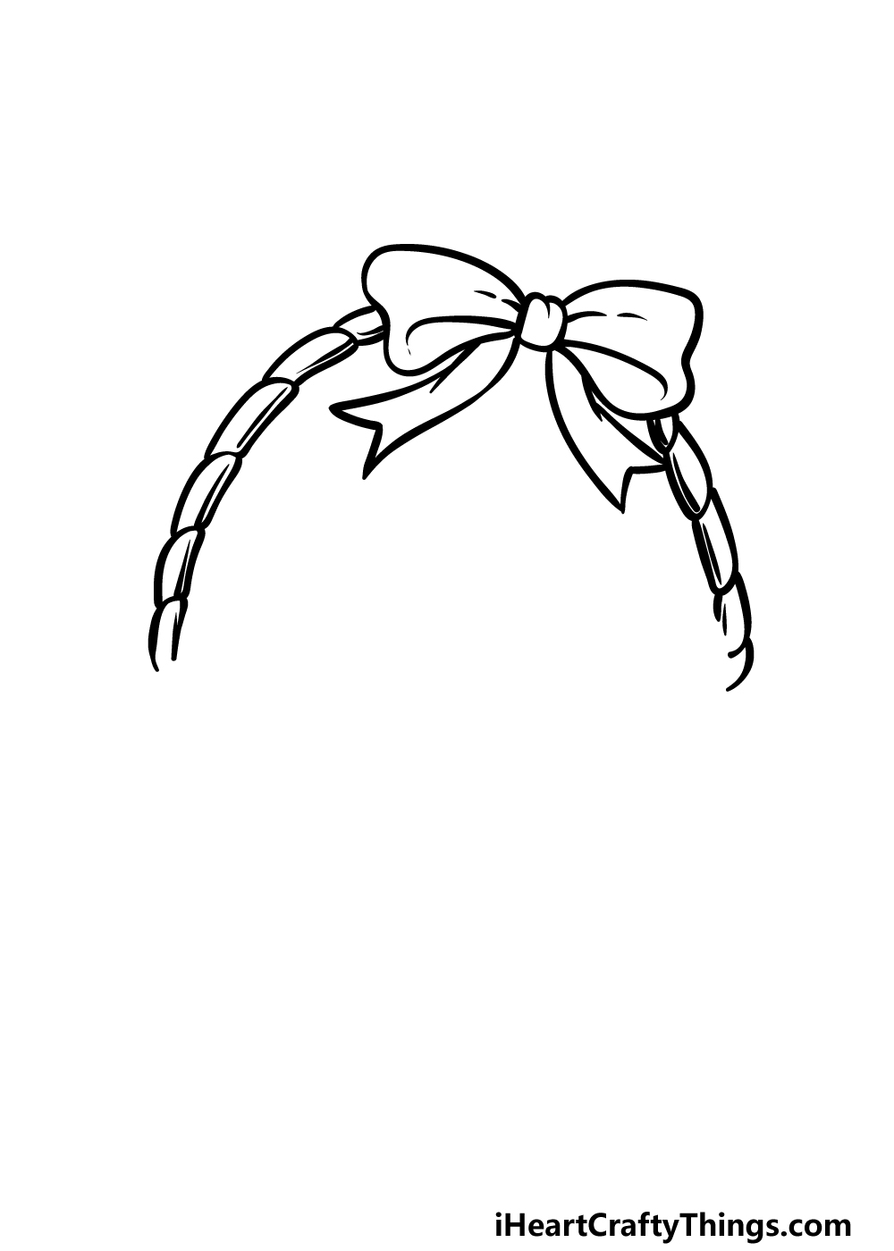 how to draw Easter step 1