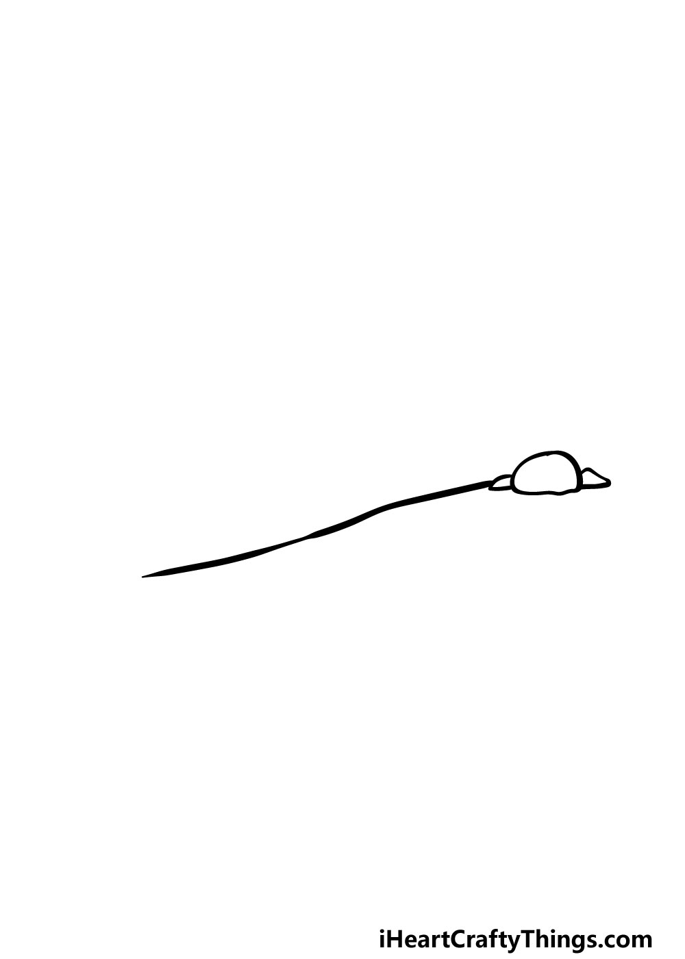 how to draw a log step 1