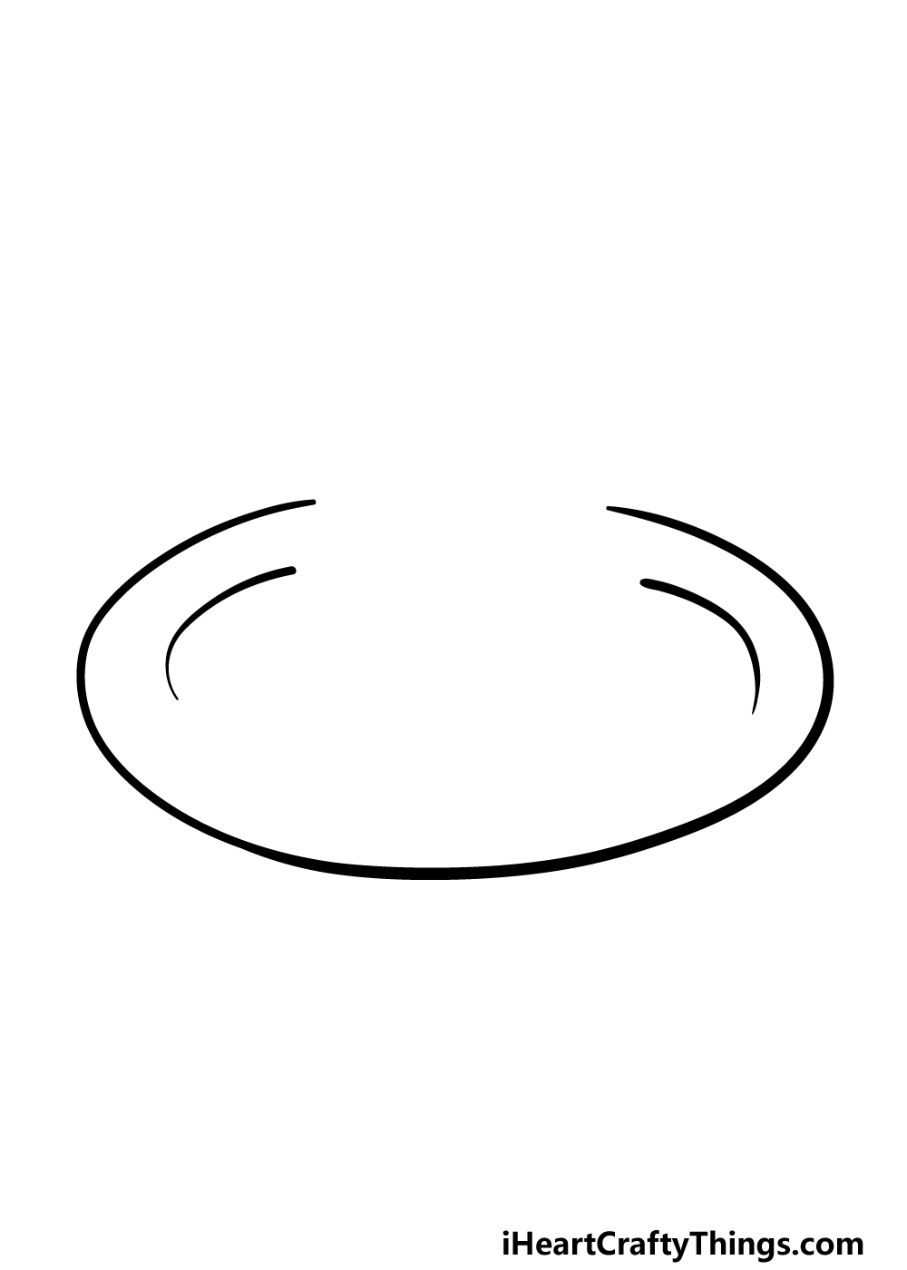 how to draw Spaghetti step 1