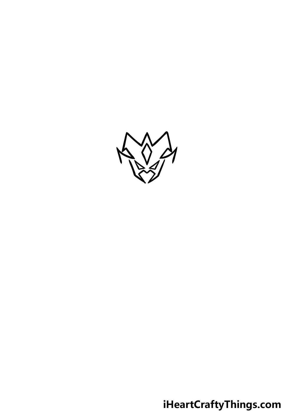how to draw a Beyblade step 1