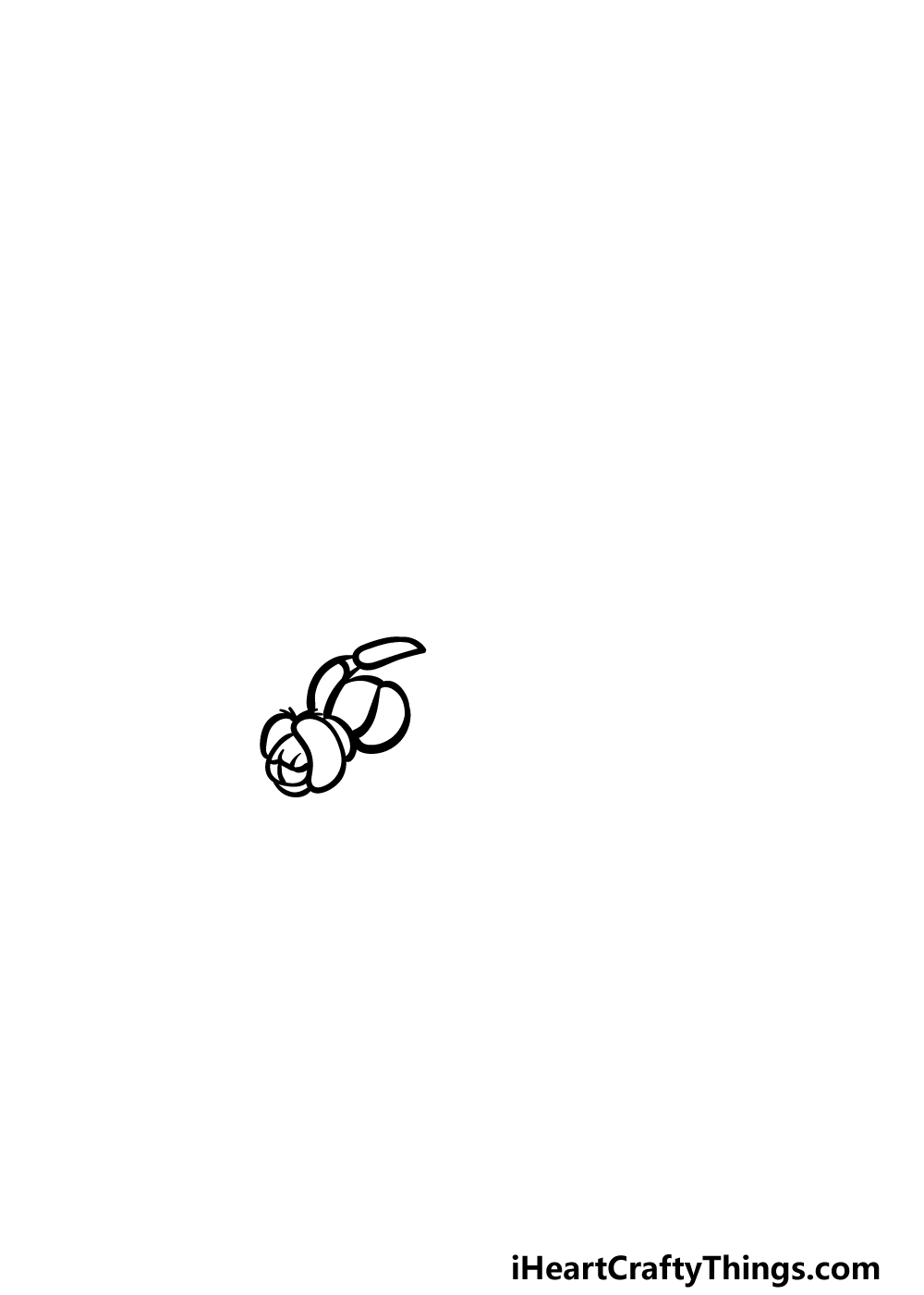 how to draw a Dragonfly step 1
