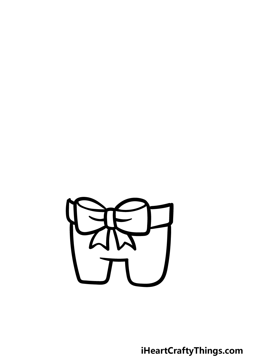 how to draw Among Us step 2
