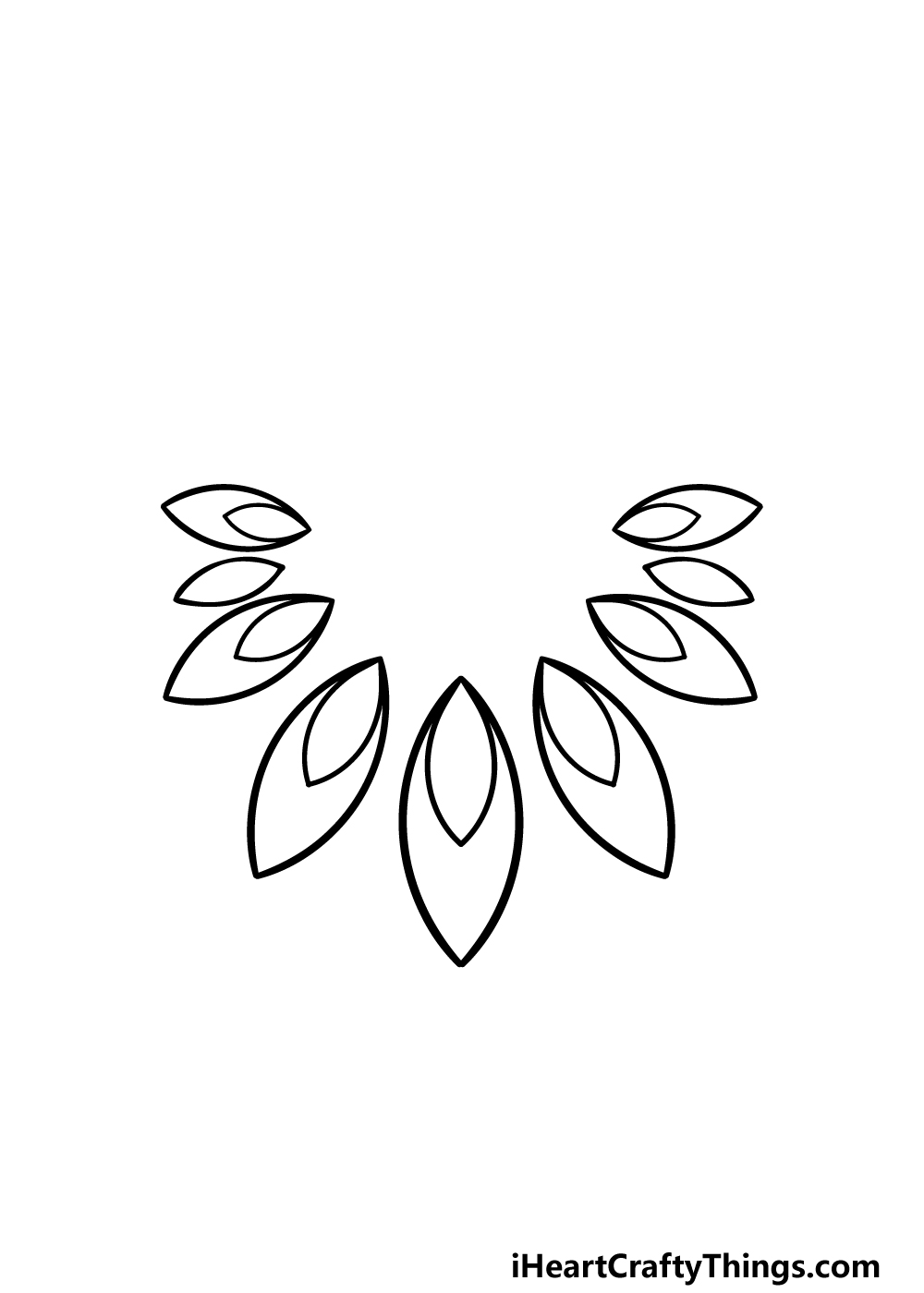 how to draw a Necklace step 4