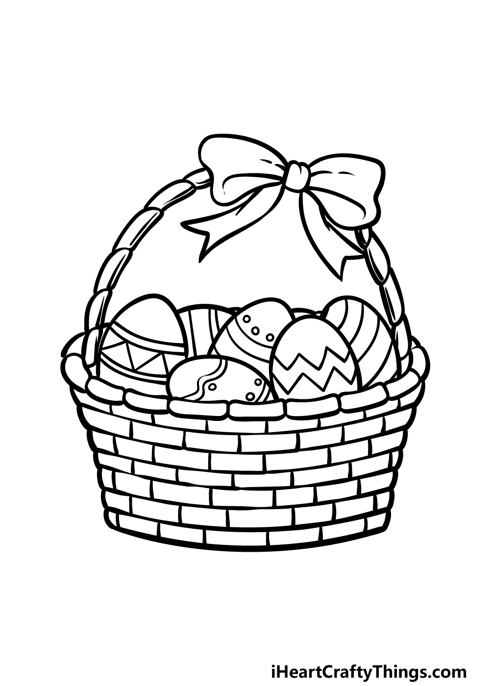 how to draw Easter step 5