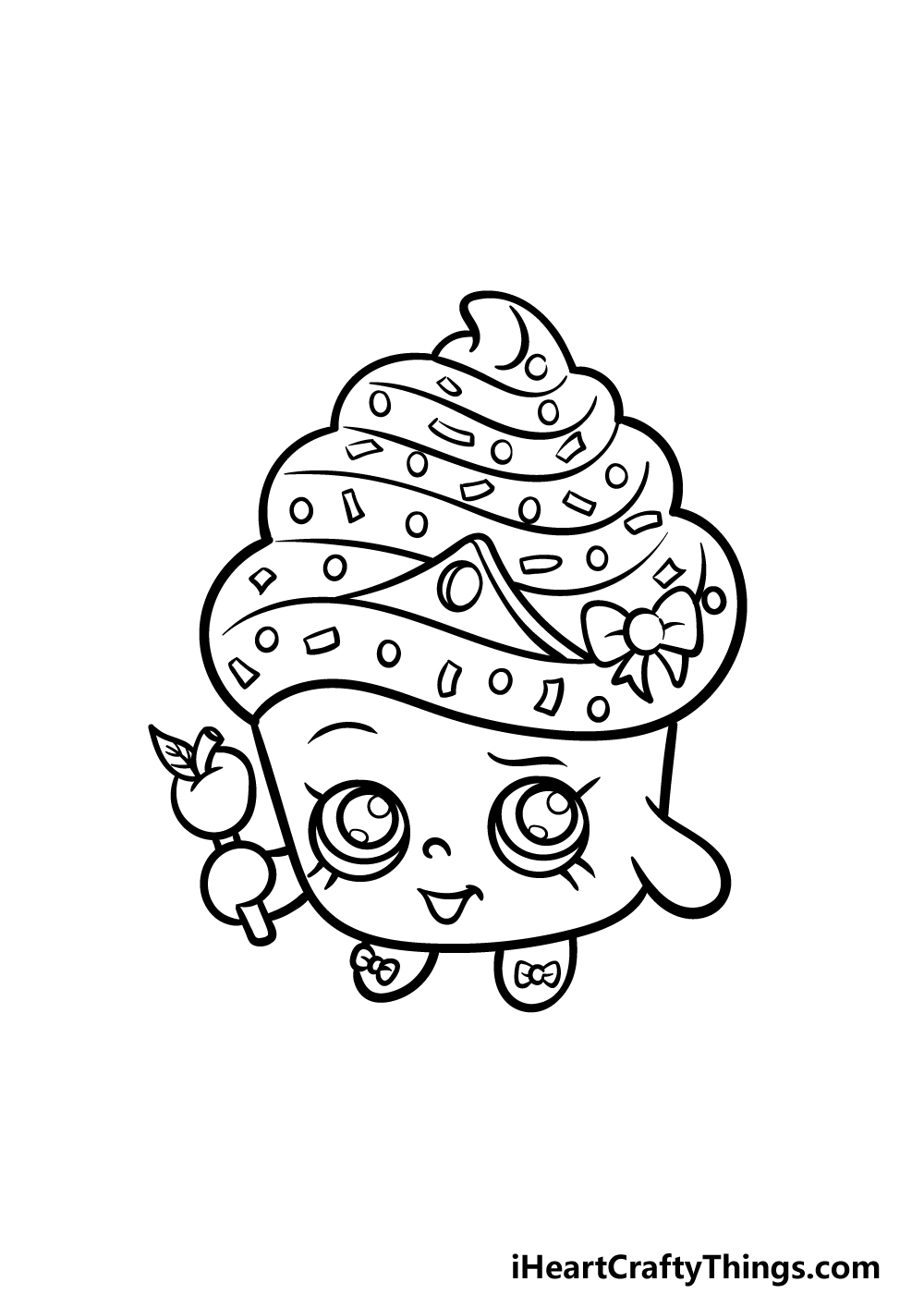 how to draw Shopkins step 5