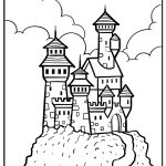Castle Coloring Pages free printable