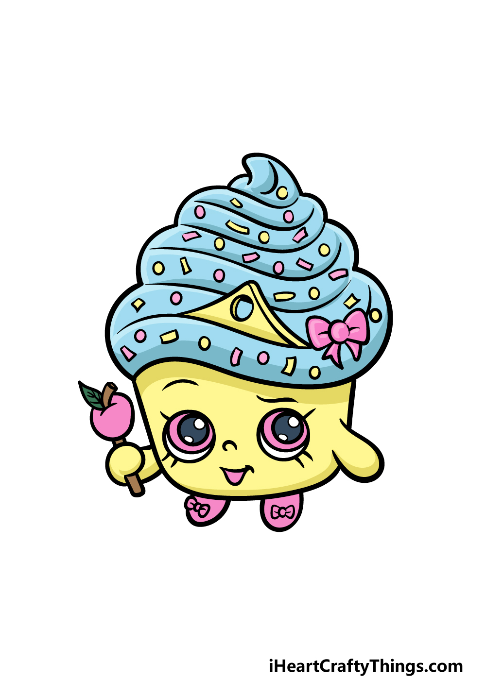 how to draw Shopkins step 6