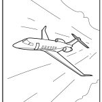 Airplane Coloring Pages free printable